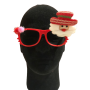 X-Mas Santa Bear Frame Glasses