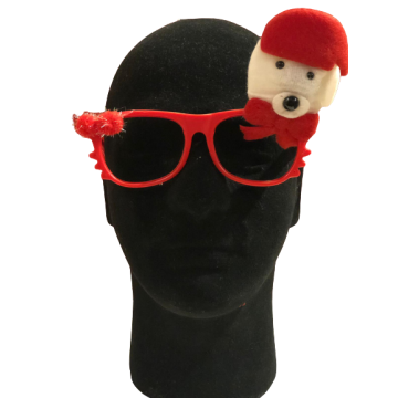 X-mas Snow Bear Frame Glasses