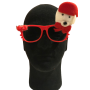X-mas Snow Bear Frame Glasses