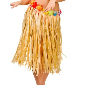 HAWAIIAN HULA SKIRT PLAIN