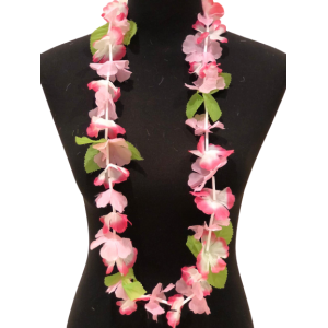 Flower Garland Tropical Hawaiian - Pink
