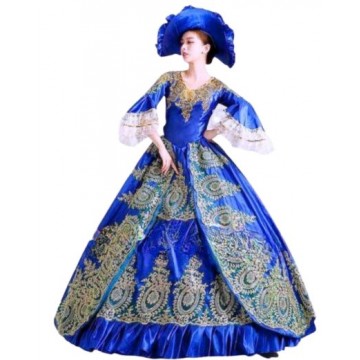 Blue Elegant Renaissance