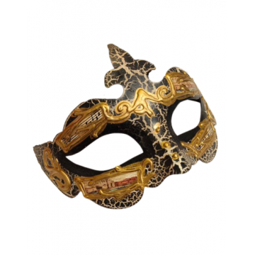 Venetian Rave Musical Eyemask - Black