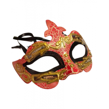 Venetian Rave Musical Eyemask - Red