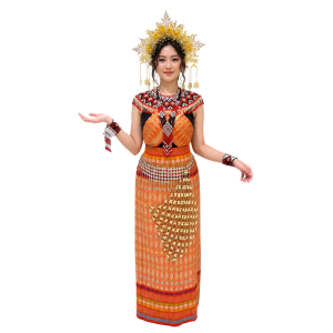 IBAN Sarawak Traditional Ethnic Female