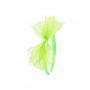 80s Headband w/ Lace Bow - Green