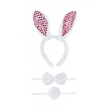Animal set - Bunny Easter Pink Sequin