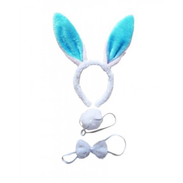 Animal set - Bunny Easter Blue & White