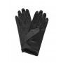 Gloves Short Satin - Black