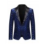 Sequin Blazer Blue Mermaid