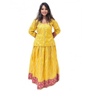 Traditional Lehenga Yellow