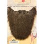 Plush Long Beard & Moustache Set - Brown
