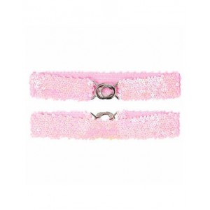 Sequin Belt Pink