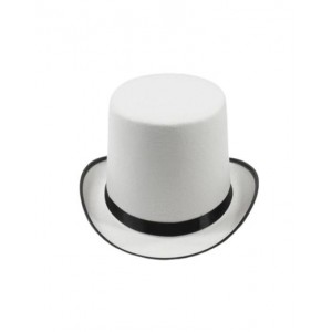 Top Hat Stove Pipe - White