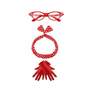 Polkadots Dress up kits - Red