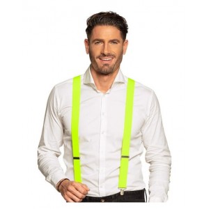 Suspenders - Neon Yellow