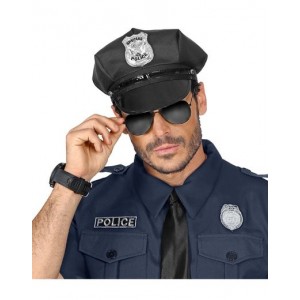 Police Hat Special - Black