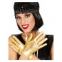 Gloves Short Leather - Gold