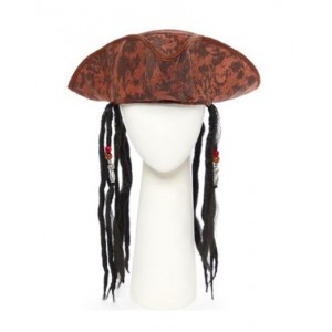 Pirate Hat with Dreadlocks