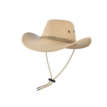 Western Cowboy Hat - Light Brown