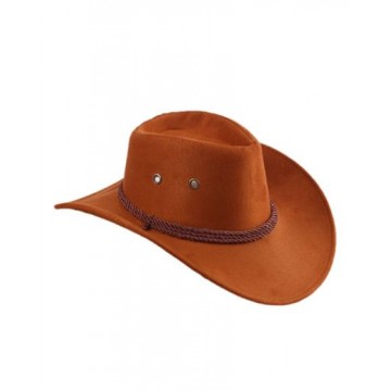 Western Cowboy Hat - Mocha