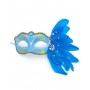 Masquerade Feather Eye mask - Blue