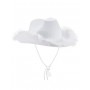 Fur Cowboy Hat - White