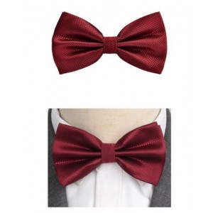 Men's Formal Bow tie - Burgundy