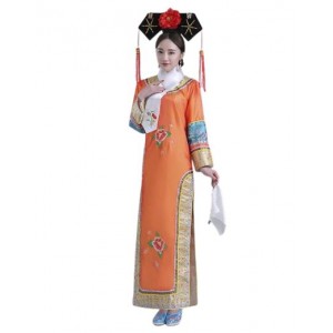 Qing Dynasty Princess - Orange