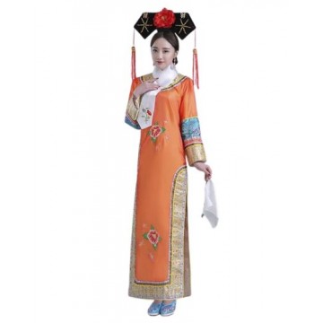 Qing Dynasty Princess - Orange