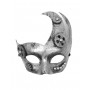 Steampunk Gear Eye Mask - Silver
