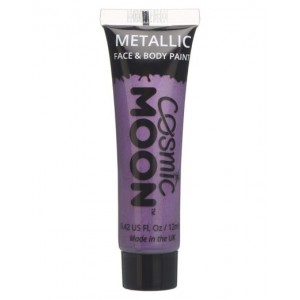 Cosmic Moon Metallic Face and Body Paint - Purple