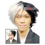 Cosplay Wig - White & Black