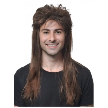 Mullet Brown Wig