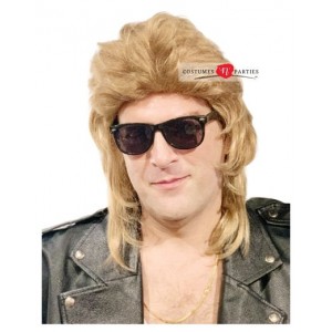 Mullet Blonde Wig