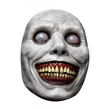 Creepy Smiling Mask - White