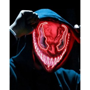 LED Venom Mask - Red