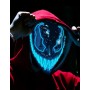 LED Venom Mask - Blue
