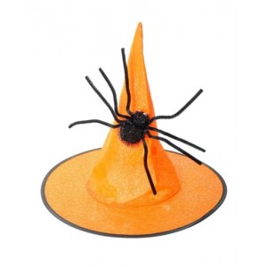 Spider Witch Hat - Orange