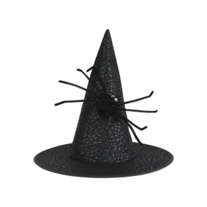 Spider Witch Hat - Black