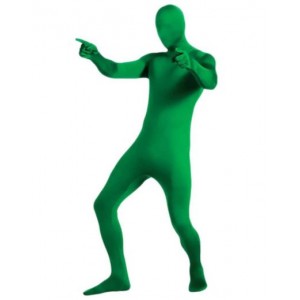 SECOND SKIN SUIT ZENTAI - GREEN