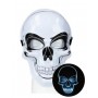 Light Up Skull Mask - Blue