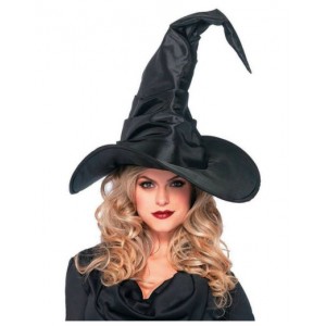 Black Long Witch Hat
