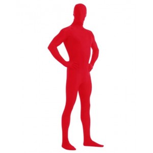 SECOND SKIN SUIT ZENTAI - RED