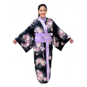 Kimono Black/Purple