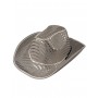 LED Sequin Cowboy Hat - White