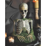 Animated Mossy Skeleton Tabletop Decoration