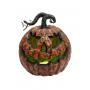 Pumpkin Light-Up Jack-O-Lantern Man Animated