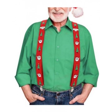 Suspender Santa Christmas