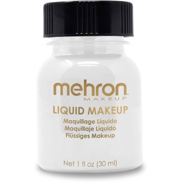 Mehron Liquid Make up - White 30ml